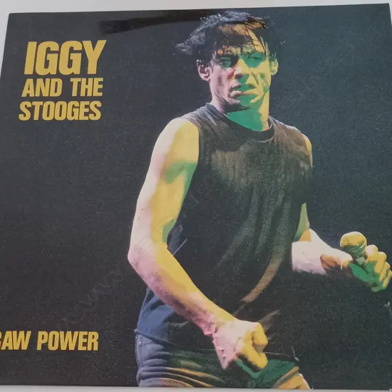Iggy -The Stooges, Raw Power, (12" single), (Green Vinyl)